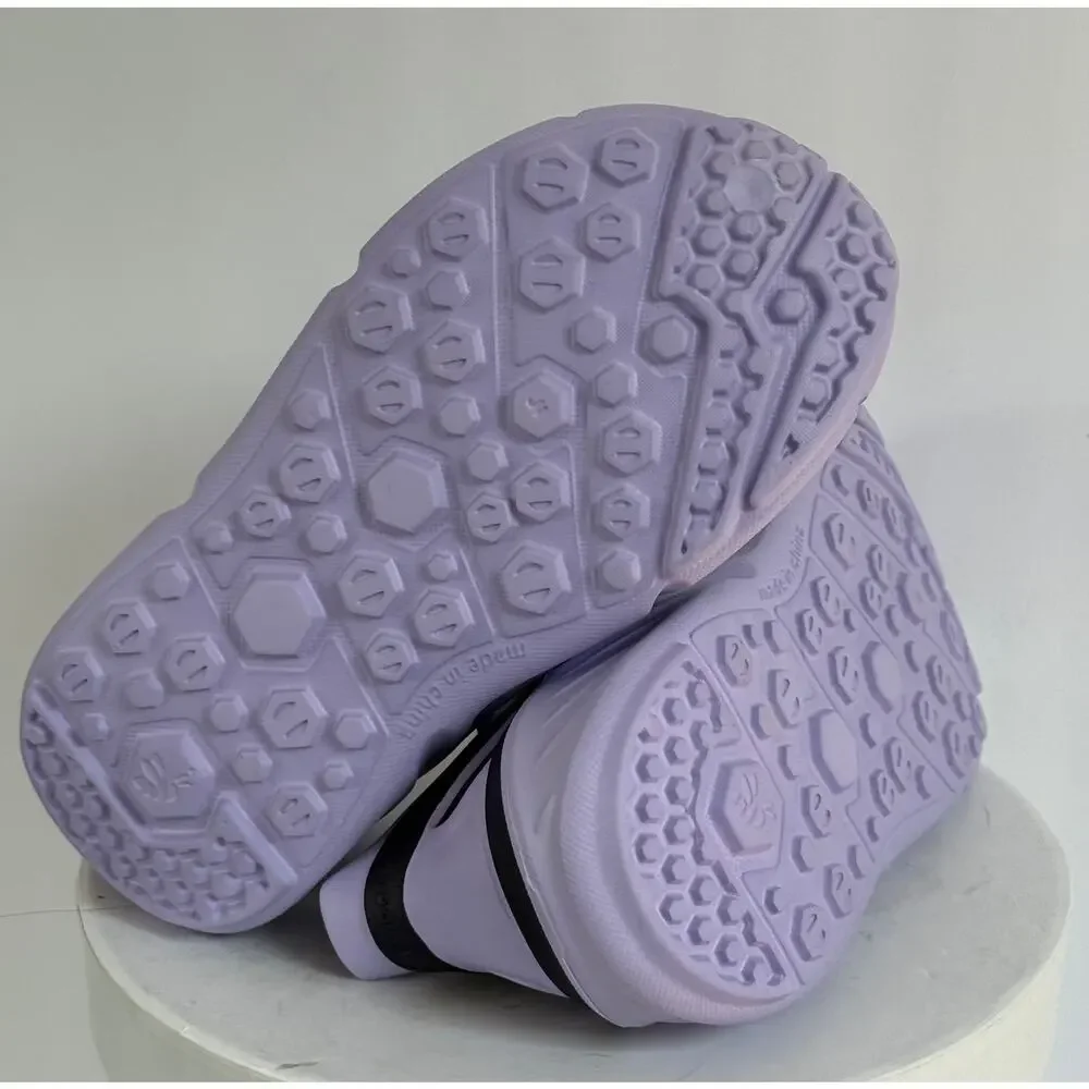 Joybees Kids Trekking Shoe Slip On EVA Water Sneaker Lilac Black Sz J1 NWT